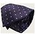 Louis Vuitton Navy Monogram Silk Polka Dot Tie - view 3