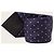 Louis Vuitton Navy Monogram Silk Polka Dot Tie - view 4
