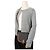 Céline Borsa Triope Canvas Medium Polka Bag Tan - vista 13