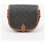 Céline Borsa Triope Canvas Medium Polka Bag Tan - vista 2