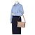 Marni Borsa a tracolla Trunk Medium in pelle Saffiano Brown Sugar - vista 15