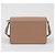 Marni Borsa a tracolla Trunk Medium in pelle Saffiano Brown Sugar - vista 2