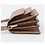 Marni Borsa a tracolla Trunk Medium in pelle Saffiano Brown Sugar - vista 3