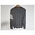 Thom Browne Gray Wool Diagonal Stripe Knit - view 6