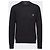 Prada Herren Strickpullover aus Wolle in Schwarz mit Logo - Ansicht 6