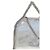 Stella Mc Cartney Borsa in poliestere argento - vista 4