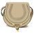 Chloé Borsa a tracolla Bos Taurus in pelle di vitello beige
