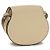 Chloé Borsa a tracolla Bos Taurus in pelle di vitello beige - vista 3