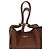 Chloé Borsa a tracolla Bos Taurus in pelle di vitello marrone - vista 4