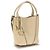 Chloé Borsa a tracolla Bos Taurus in pelle di vitello beige - vista 2