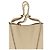 Chloé Borsa a tracolla Bos Taurus in pelle di vitello beige - vista 4