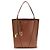 Chloé Borsa a tracolla Bos Taurus in pelle di vitello marrone