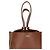 Chloé Borsa a tracolla Bos Taurus in pelle di vitello marrone - vista 4
