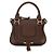 Chloé Borsa Bos Taurus in pelle di vitello marrone