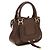 Chloé Borsa Bos Taurus in pelle di vitello marrone - vista 2