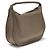 Chloé Borsa a tracolla Bos Taurus in pelle di vitello beige - vista 3