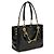 Balmain Borsa a tracolla Bos Taurus in pelle di vitello nera - vista 3