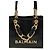 Balmain Borsa a tracolla Bos Taurus in pelle di vitello nera - vista 4