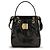 Balmain Borsa Bucket Bos Taurus in pelle di vitello nera