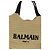Balmain Bolsa de ombro em viscose bege - vista 4