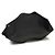 Alexander Mcqueen Clutch Bos Taurus in pelle di vitello nera - vista 3