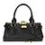 Chloé Schultertasche aus schwarzem Büffeleder