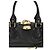 Chloé Schultertasche aus schwarzem Büffeleder - Ansicht 4