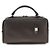 Brunello Cucinelli Borsa a tracolla Bos Taurus in pelle di vitello marrone