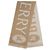 Burberry Sciarpa Oves Aries in lana beige - vista 2