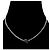 Dior Collar de cadena CD Silver - vista 5