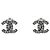 Chanel Orecchini Cubic CC Silver