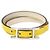 Hermès Pulsera Double Tour Bihapi Amarilla
