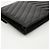 Autre Marque Borsa a Tracolla Wallet Envelope Chain Grand De Poudre Leather Black Silver - vista 12