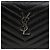 Autre Marque Borsa a Tracolla Wallet Envelope Chain Grand De Poudre Leather Black Silver - vista 2