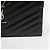 Autre Marque Borsa a Tracolla Wallet Envelope Chain Grand De Poudre Leather Black Silver - vista 3