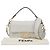 Fendi Borsa a spalla Baguette in pelle Medium White