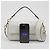 Fendi Borsa a spalla Baguette in pelle Medium White - vista 19