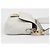 Fendi Borsa a spalla Baguette in pelle Medium White - vista 9