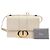 Dior Borsa a tracolla Mountain Leather Box White Gold