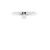 Tiffany & Co Bracciale largo quadrato in argento sterling da donna