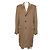 Autre Marque Abrigo oversized de lana beige para mujer