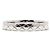 Chanel Mini Quilted Ring in Weißgold