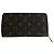 Louis Vuitton Cartera Zippy Monogram Cartera Larga con Cremallera - vista 3