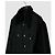 Céline Shearling Black Wash Stud Logo Denim Trucker Jacket - view 4