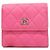 Chanel Billetera Classic Small Flap Snap Caviar Pink