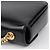 Céline Borsa a tracolla Claude Chain da donna in vitello nero - vista 12