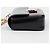 Céline Borsa a tracolla Claude Chain da donna in vitello nero - vista 4