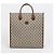 Gucci Borsa Tote Media Interlocking Marrone - vista 2
