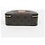 Céline Borsa crossbody Triop Canvas Half Moon Case Tan - vista 6