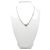 Dior Collana in argento con logo in cristalli cubici